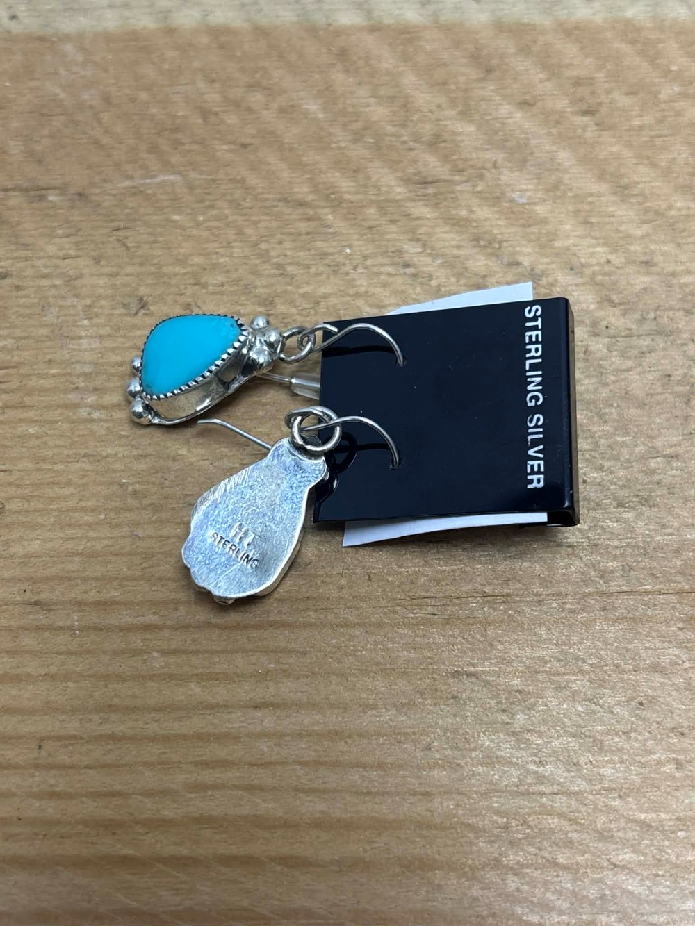 Navajo Turquoise Dangle Earrings