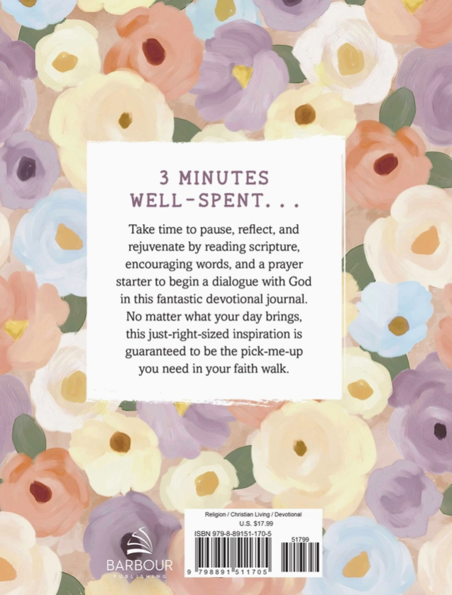 3-Minute Devotions For Women Journal