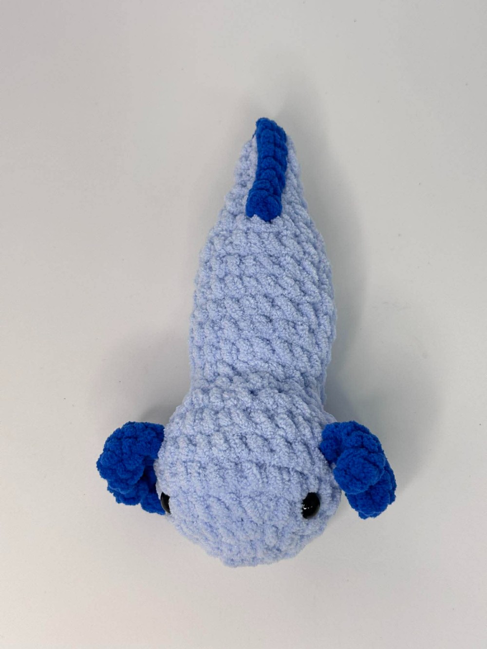 D- Axolotl Plushie - Blue