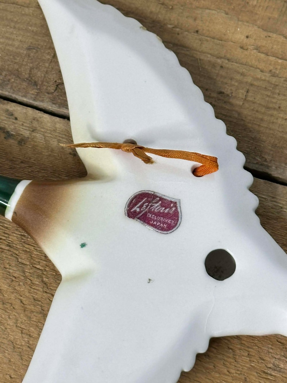 Vintage Lefton Flying Duck