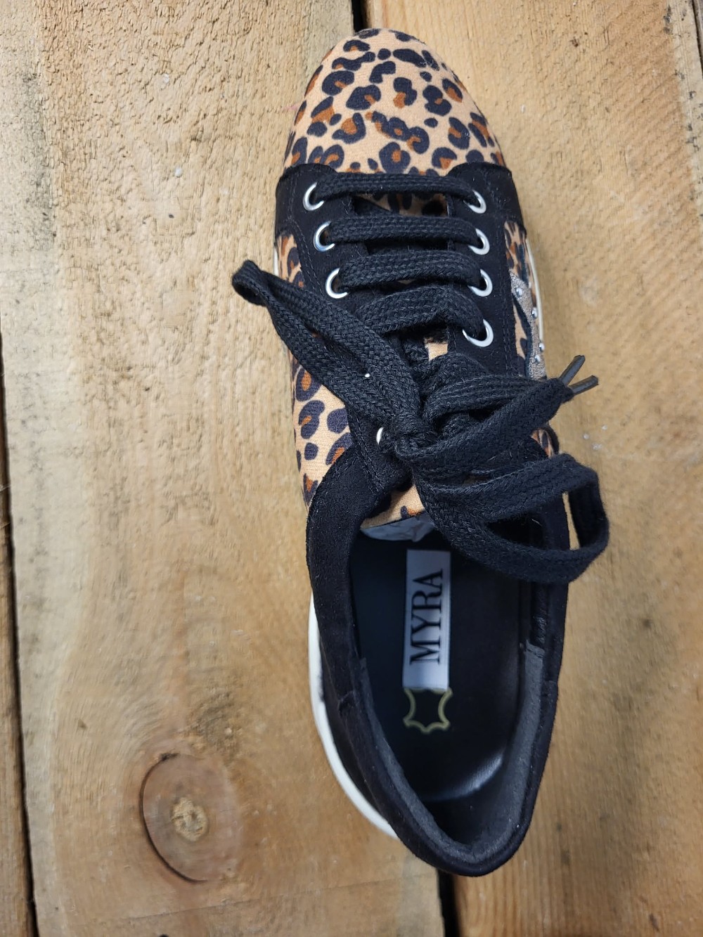 MYRA Leopard Print Sneaker