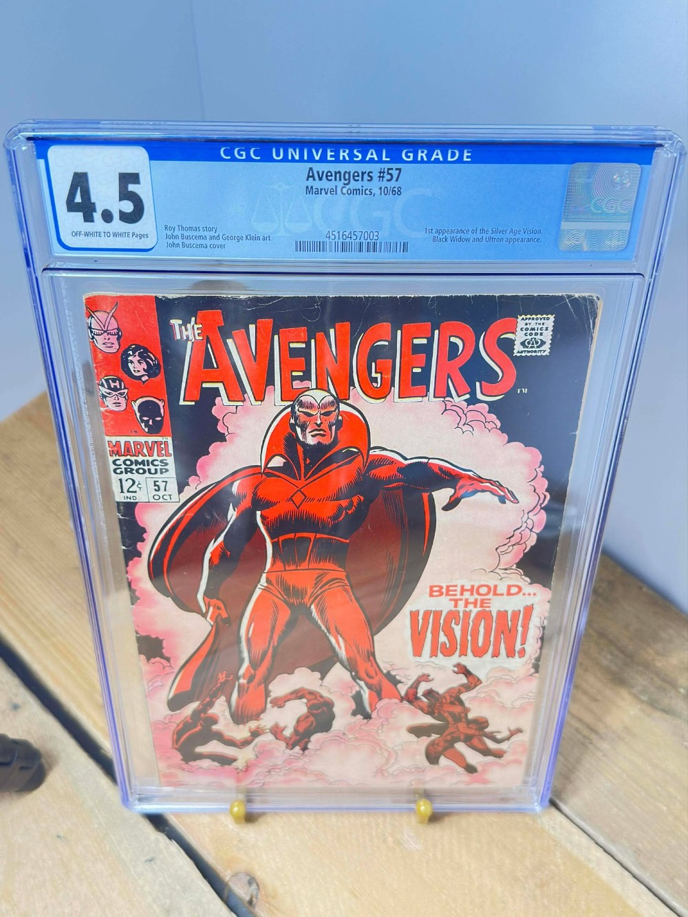 Comic book Avenger #57