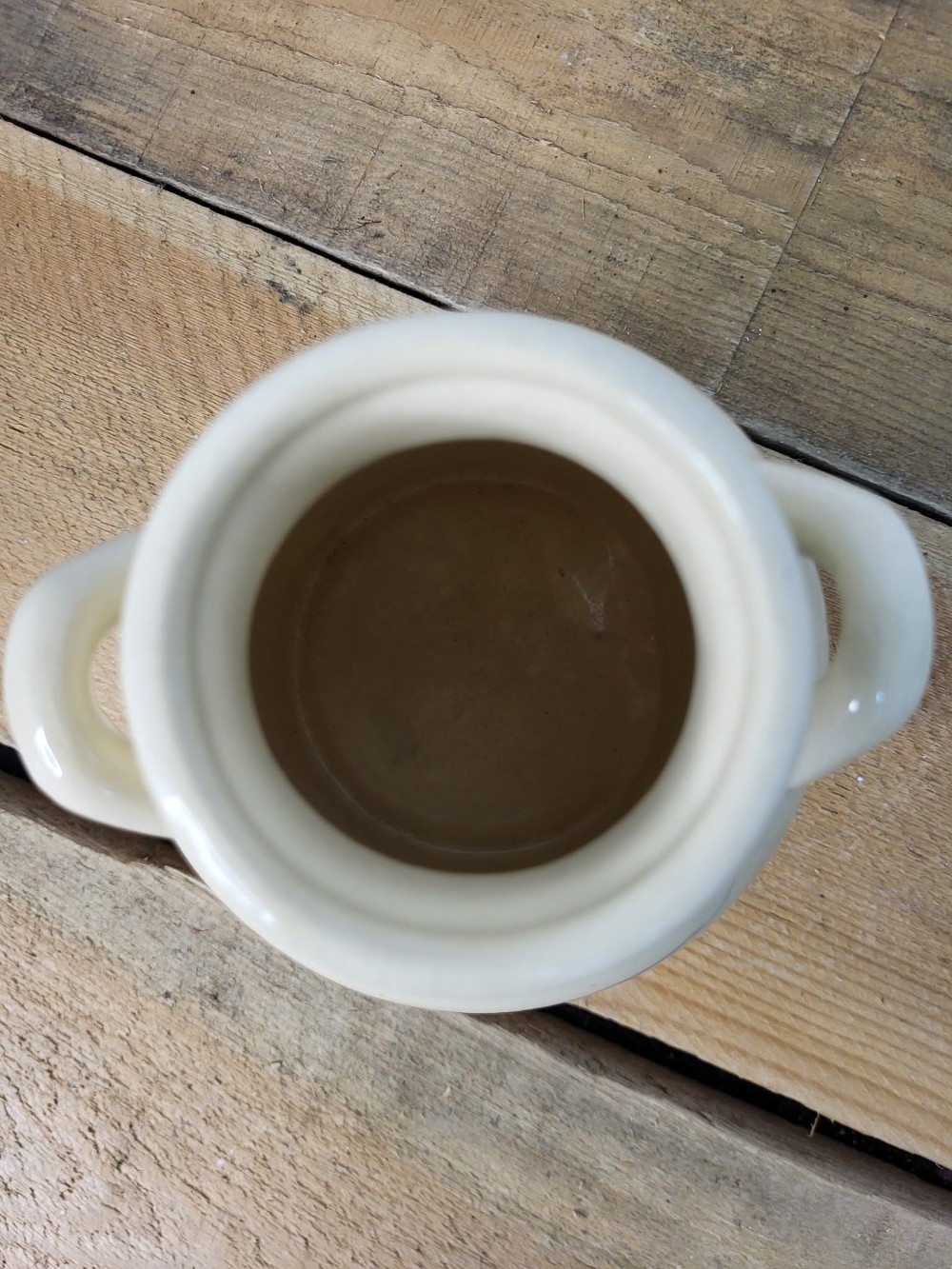 Cottagey milk jug vase