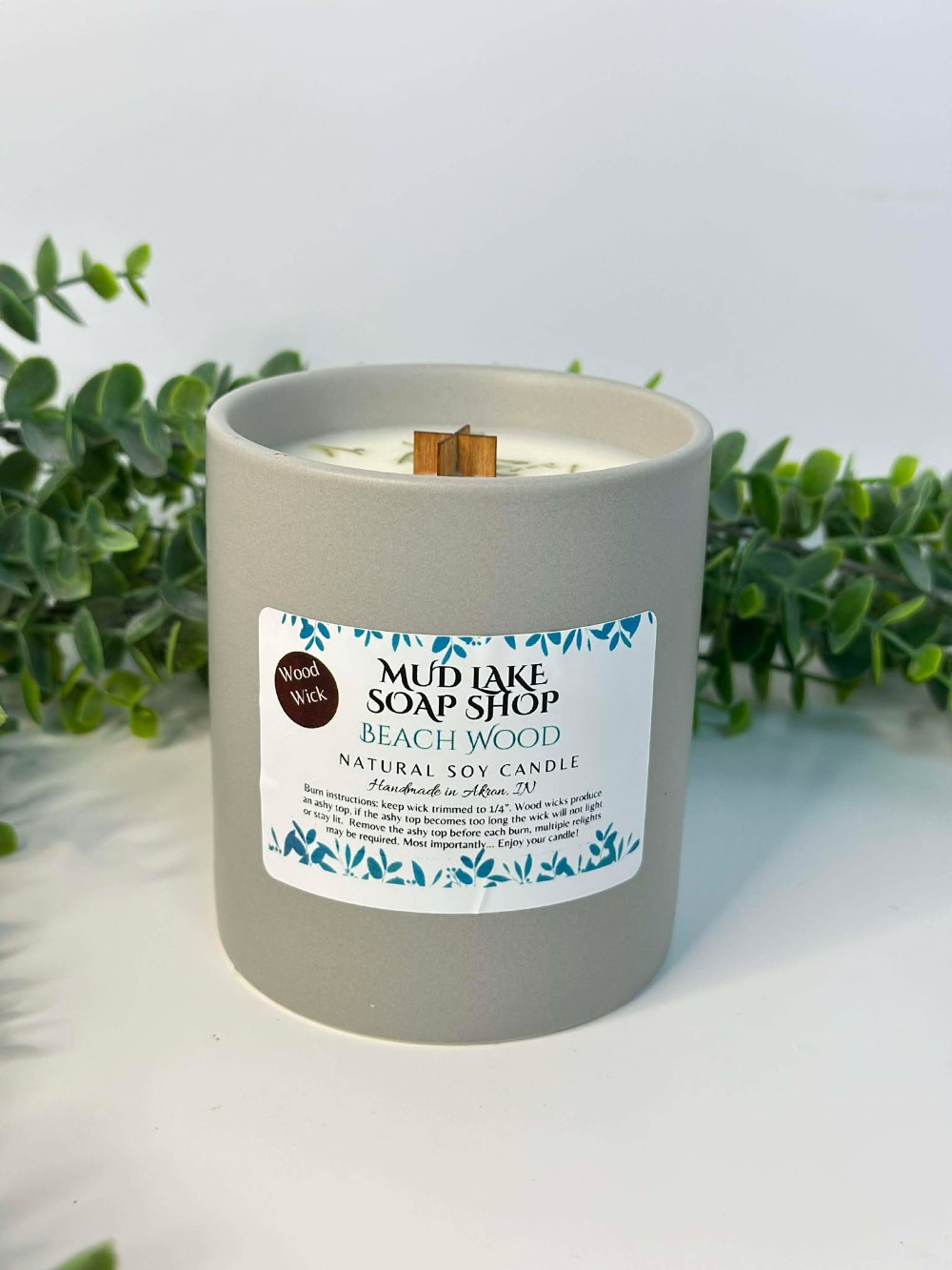 Mud Lake Wood Wick Candles