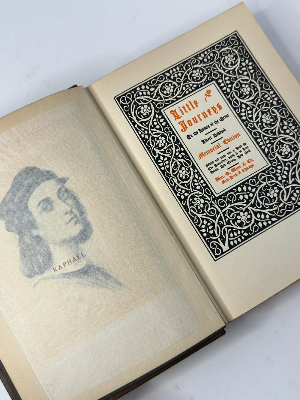 Little Journeys book  Eminent Artist