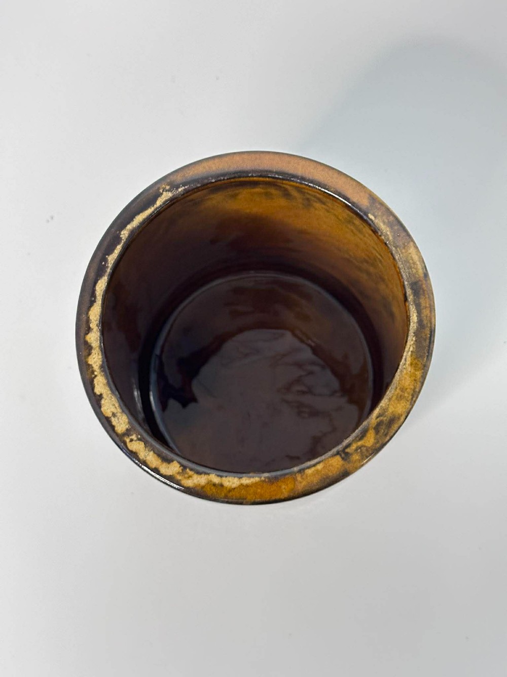 Vtg Mid Century Ceramic Tea Canister