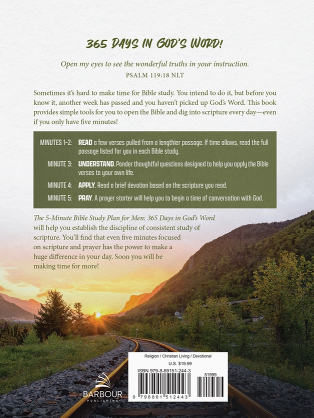 The 5-Minute Bible Study Plan For Men
