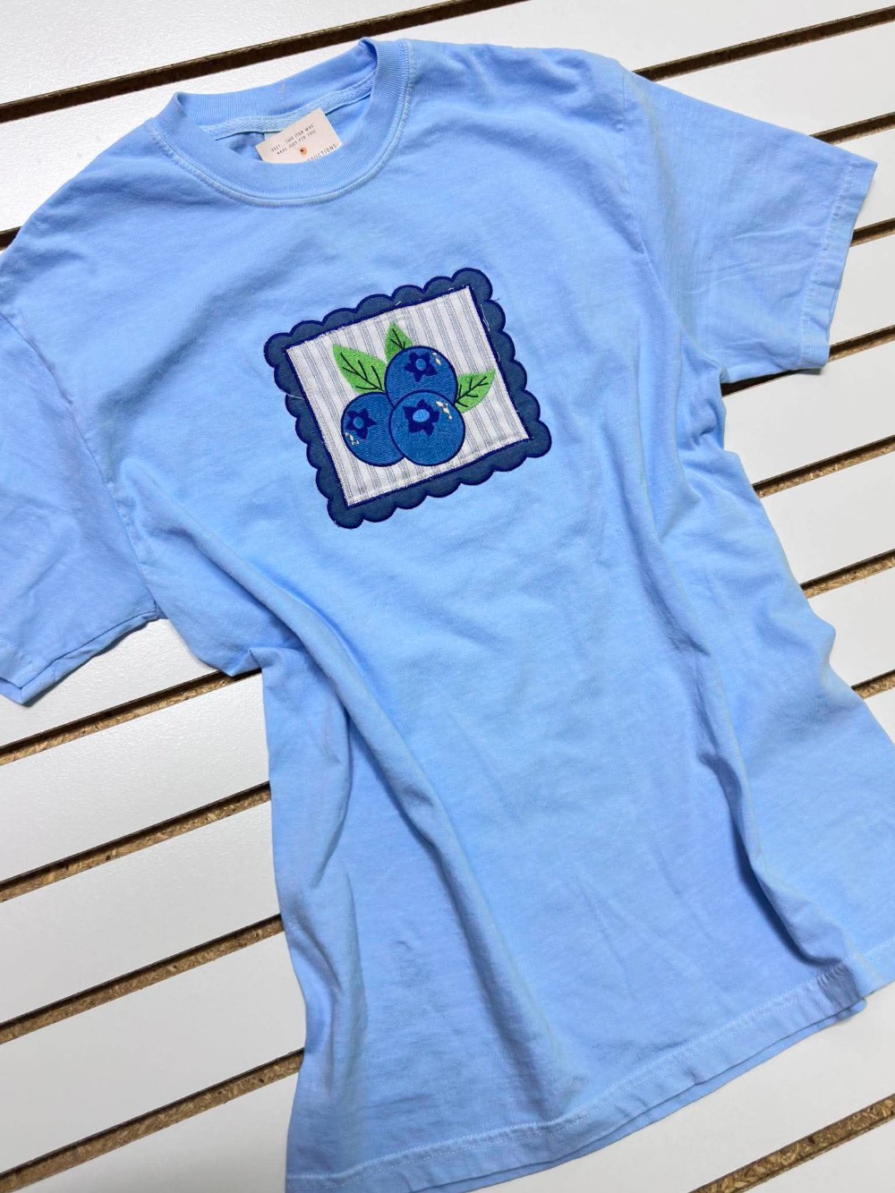 Blueberry Applique Tee
