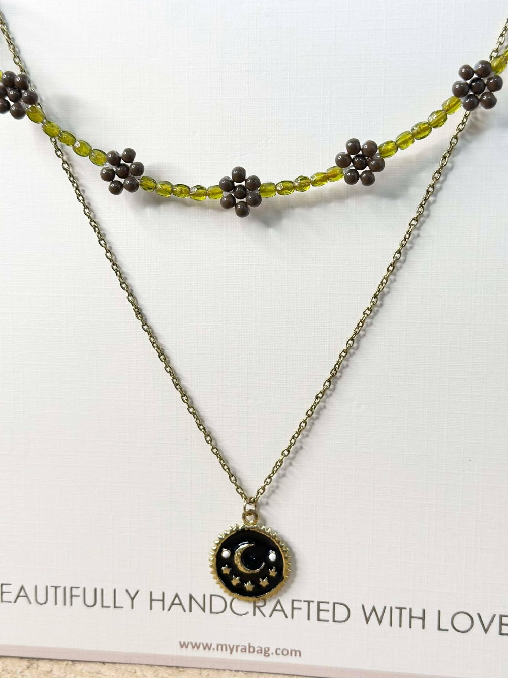 Necklace Myra-Crescent Moon