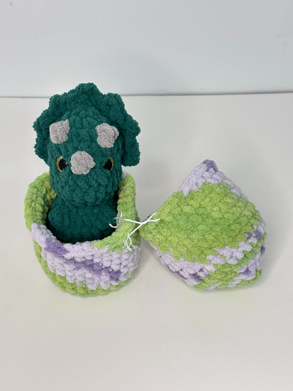 D- Tri-Dino in Egg Plushie