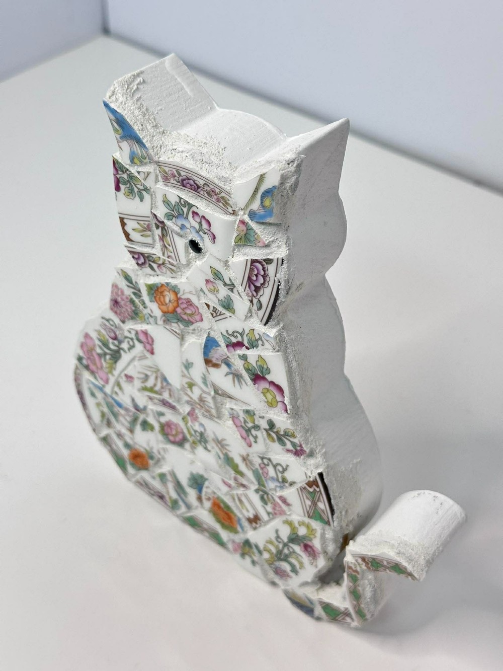 Floral fat cat Molly
