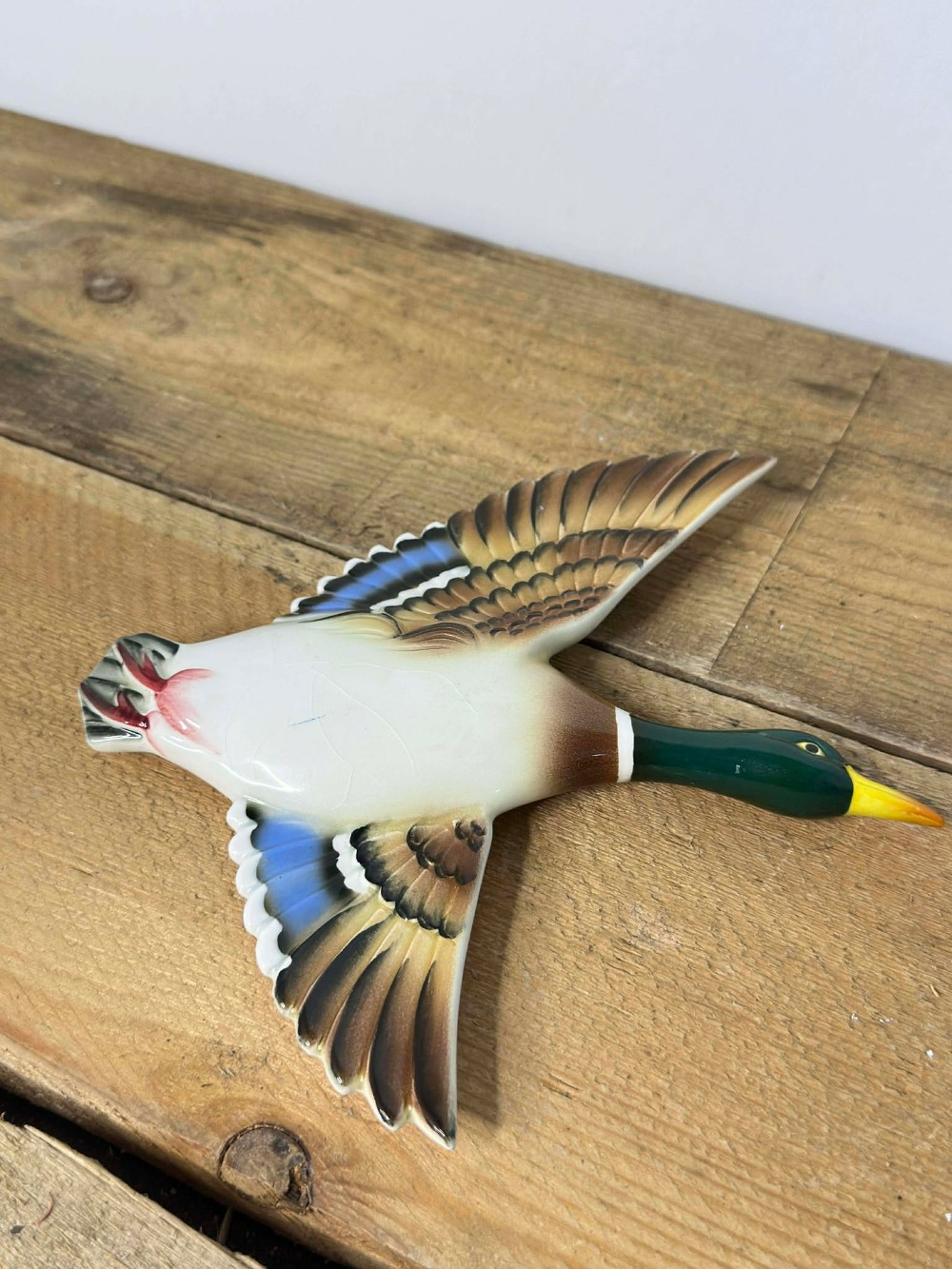 Vintage Lefton Flying Duck