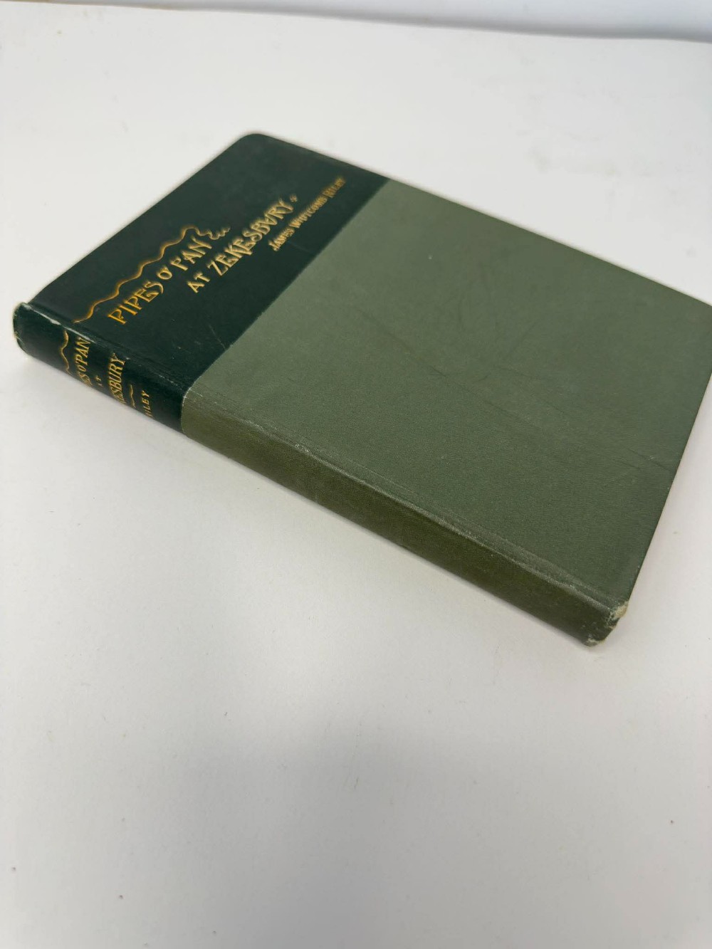 1895 James Whitcomb Riley book  Pipes O'Pan at Zekesbury