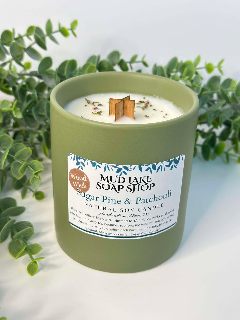 Mud Lake Wood Wick Candles