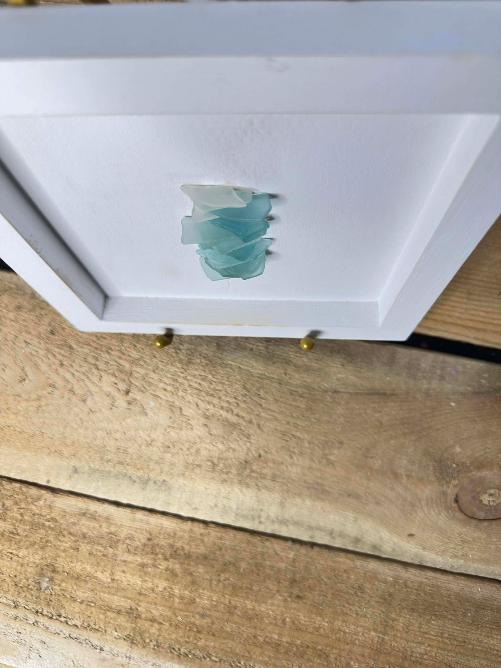 Found Glass Art - Balance