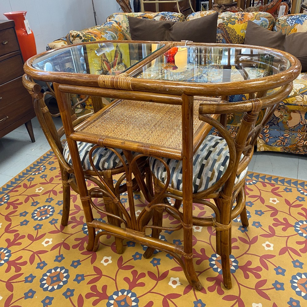 Cute Bamboo Honeymoon Dinette Set