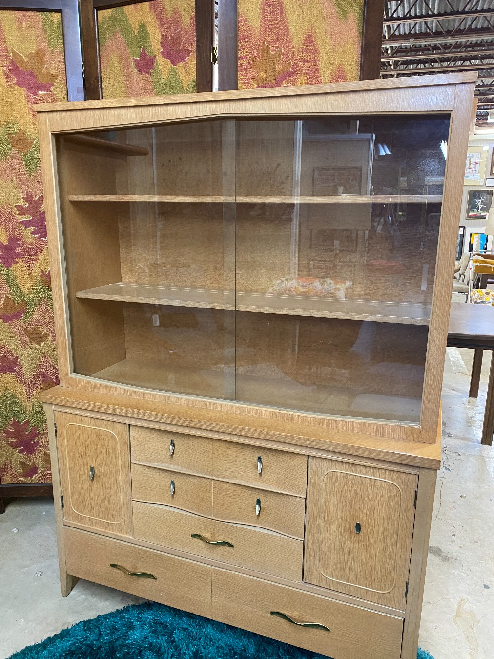 Blonde Stanley Furniture Hutch