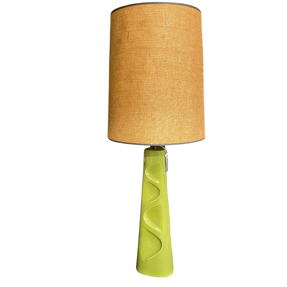 Lamp - Green Carved Arches - 7