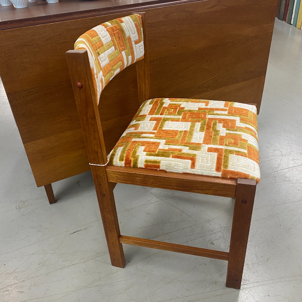 D-Scan from Singapore Chairs New Upholstery - PAIR