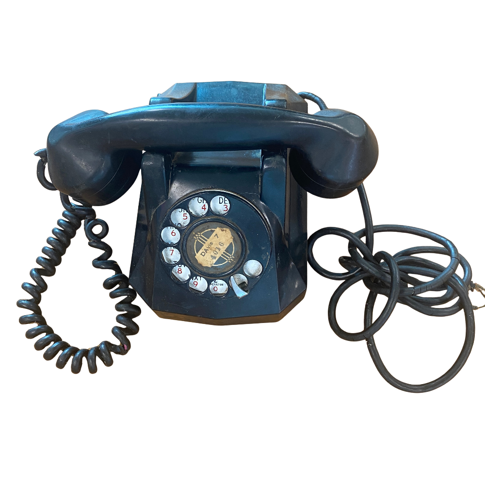 Vintage Monophone Black