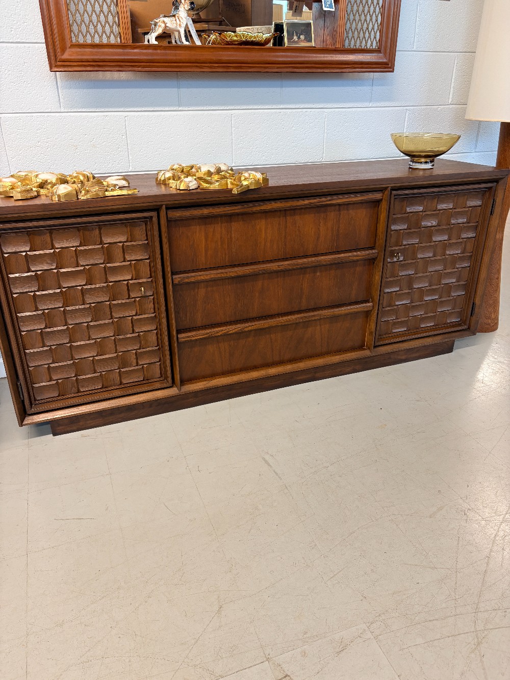 Bassett Brutalist Dresser