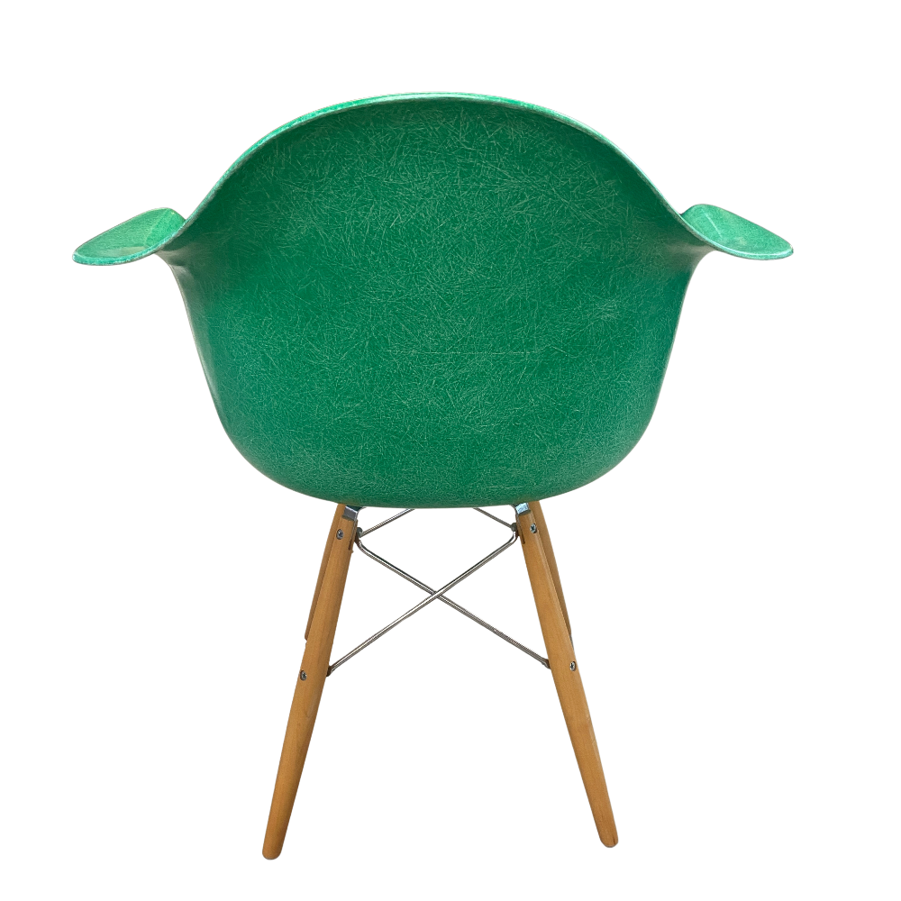 Modernica Fiberglass Arm Chair with Dowel Base