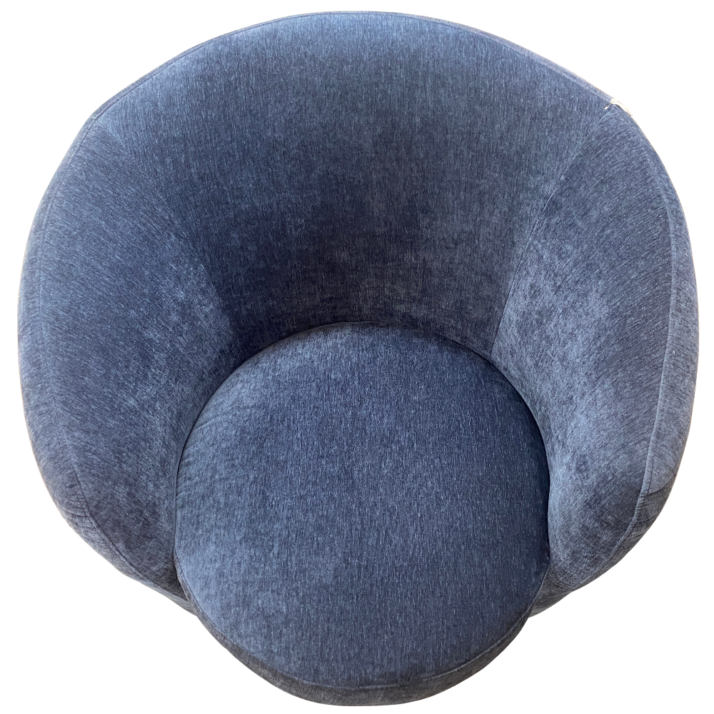 Barrel Arm Chair - Dark Blue