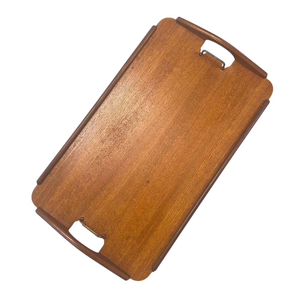 Scandinavian Folding Teak Tray Table ~ c. 1960's