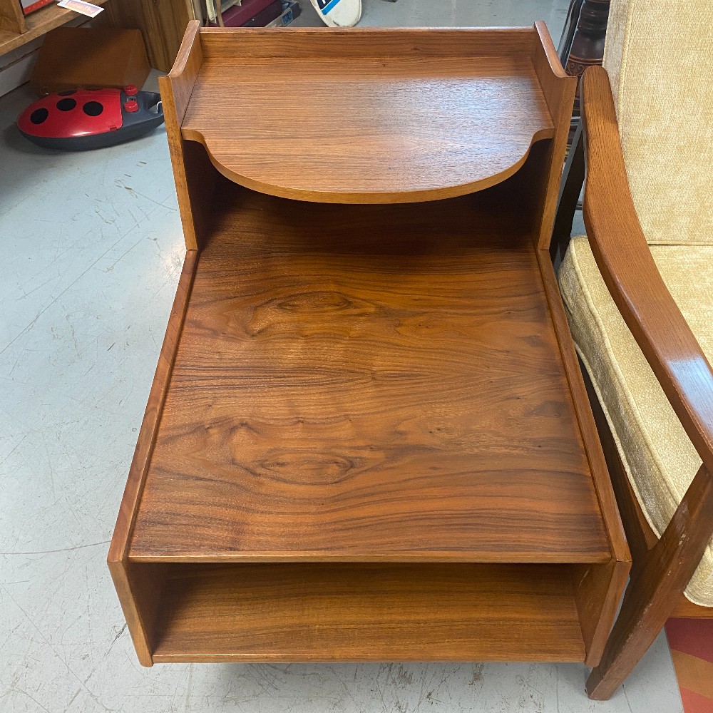 Drexel Declaration Step Back Side Tables - Pair