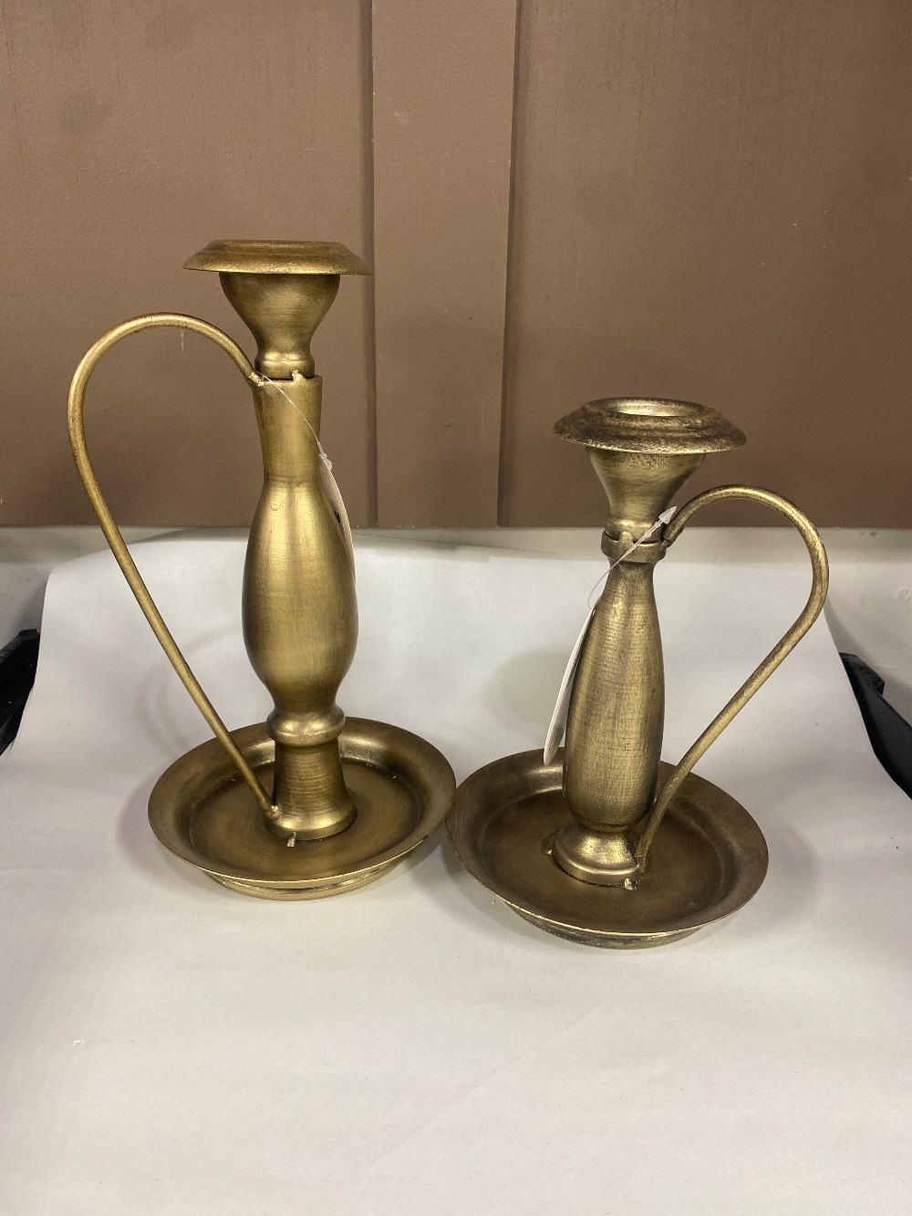 CANDLESTICKS, PEDESTALS & RISERS