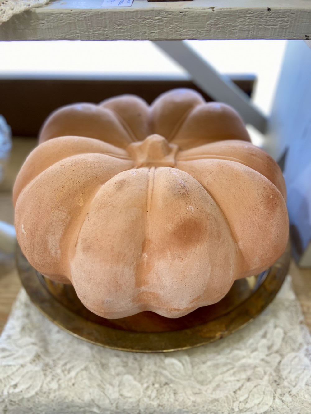 Terracotta Pumpkin - Large