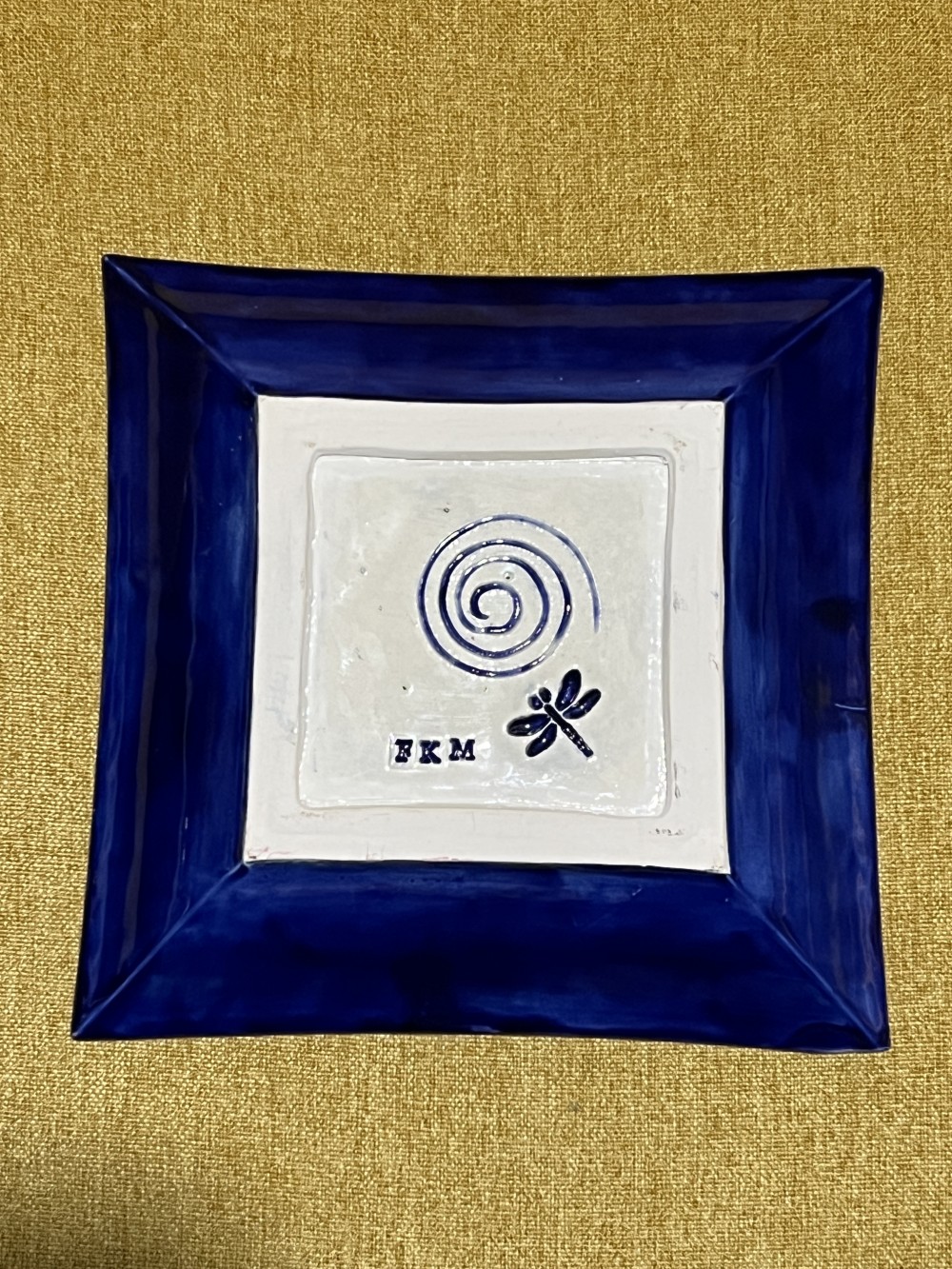 Handmade Ceramic Bumblebee Trinket Dish