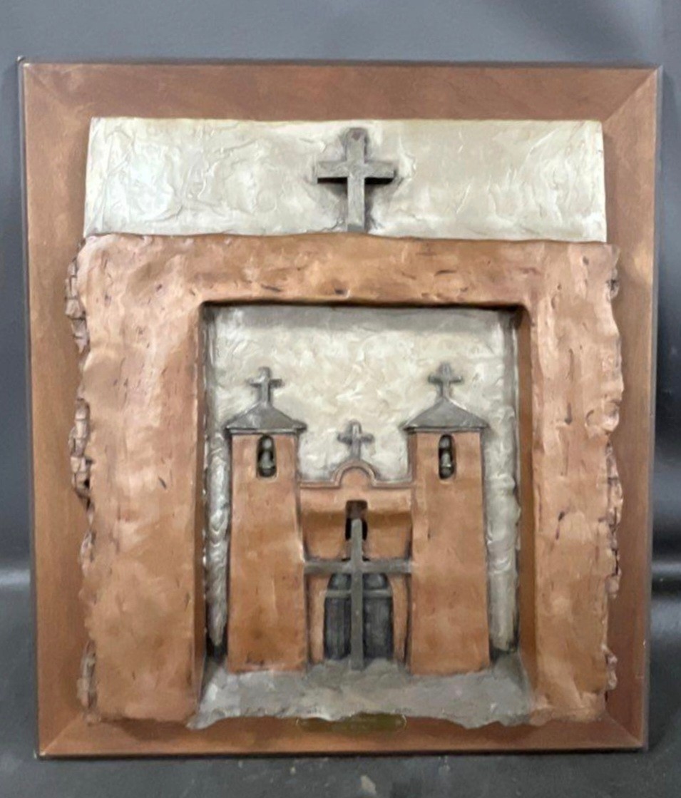 Taos Mission by Philip Vickers