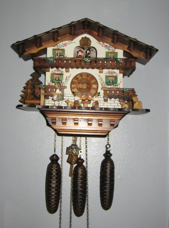 8 day Cuckoo Clock - large Chalet