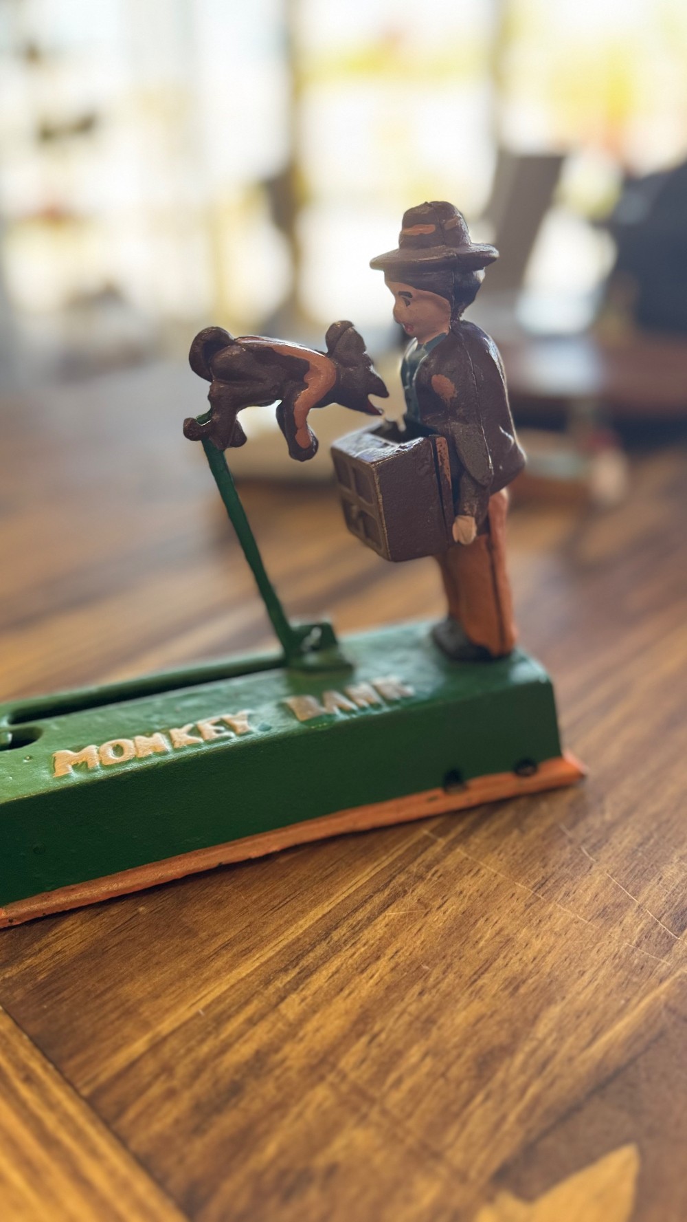 Money and Organ Grinder - Coin Bank