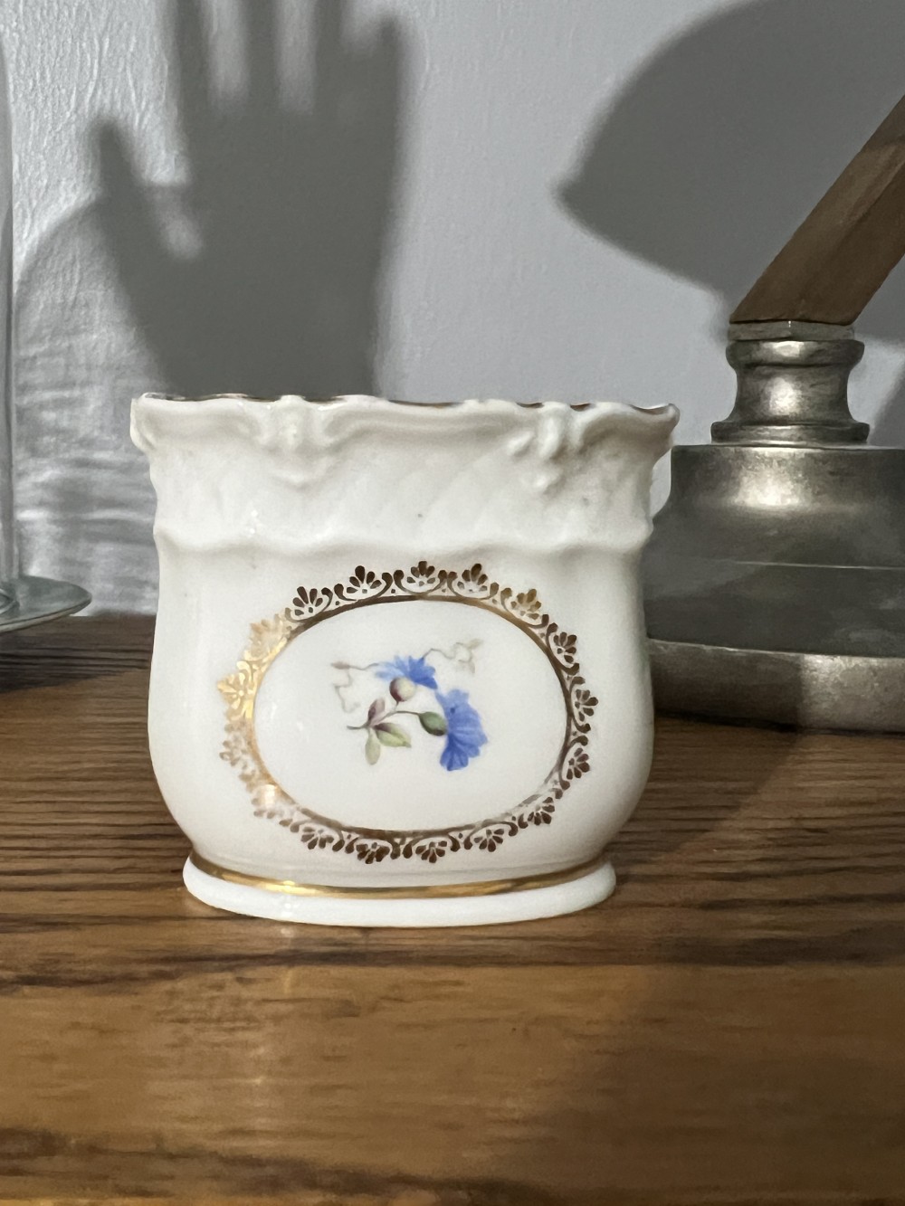 Vintage Royal Heidelburg Floral Toothpick Holder