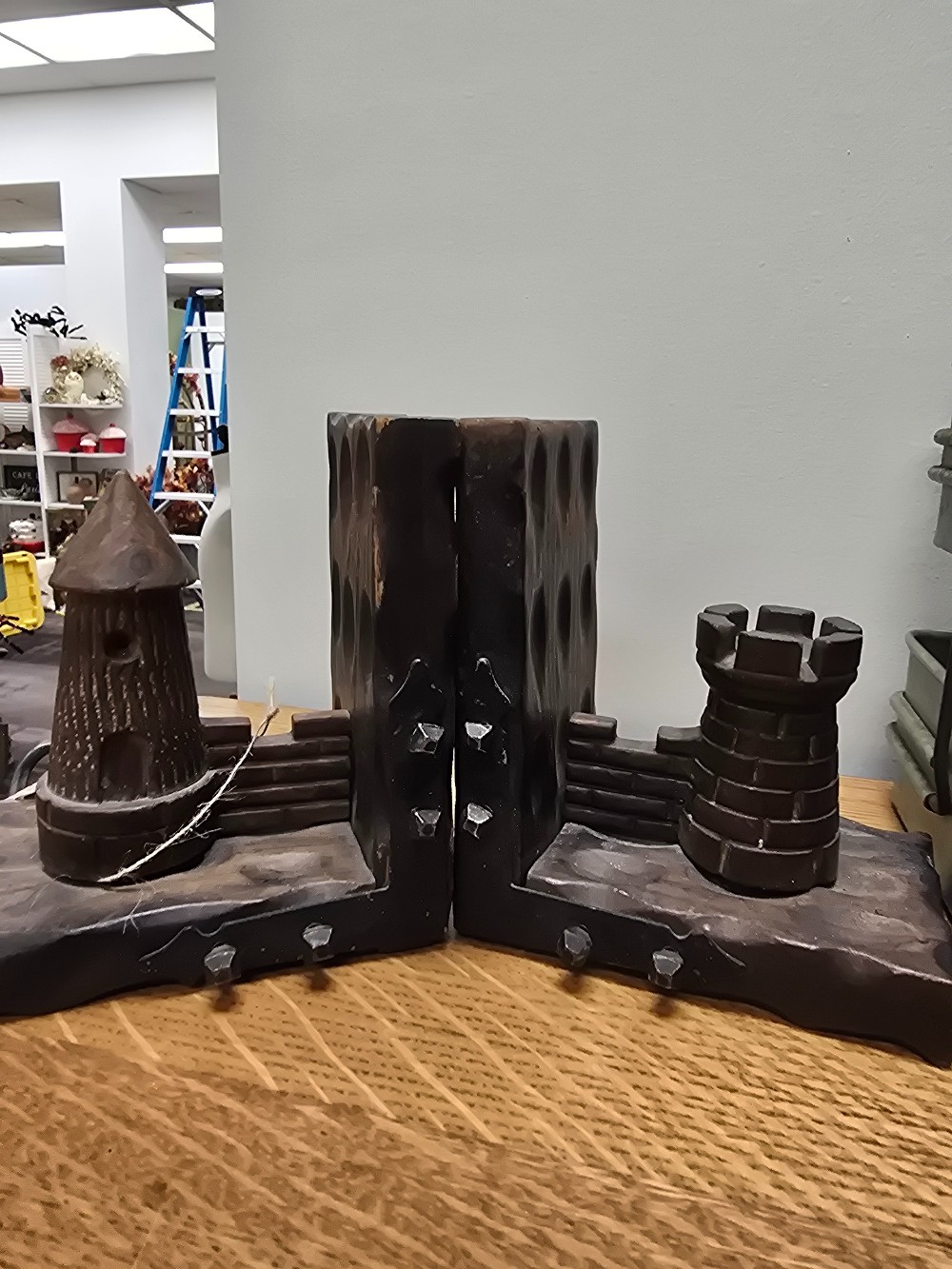 Castle bookends