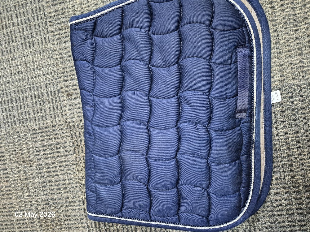 Harcour Saddle Pad Size Pony Colour Navy USED