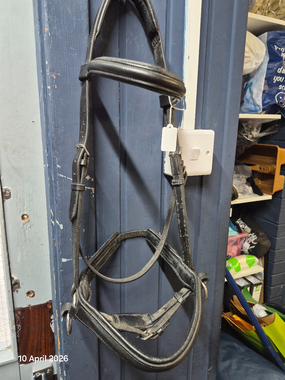 Leather Comfort In Hand Bridle Size Cob Colour Black USED