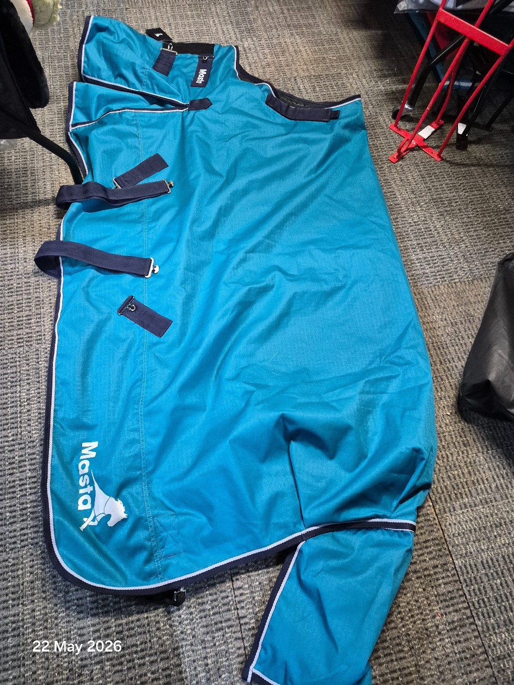 Ventomasta T/O No Neck Size 5'6 50gm Petrol blue /Teal BNWT