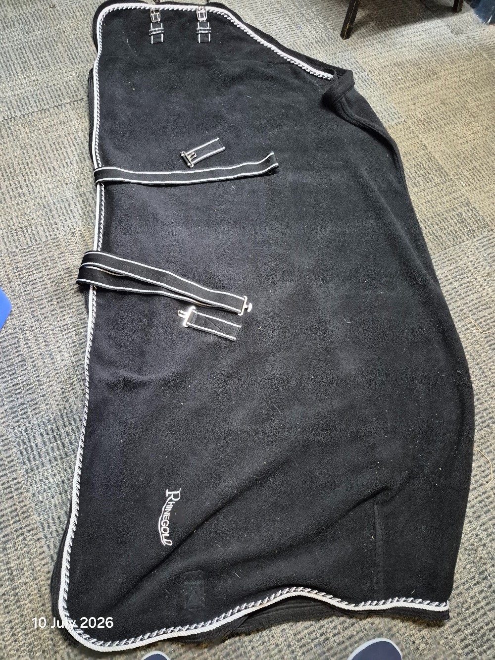 Rhinegold Fleece Size 6'3 Colour Black USED