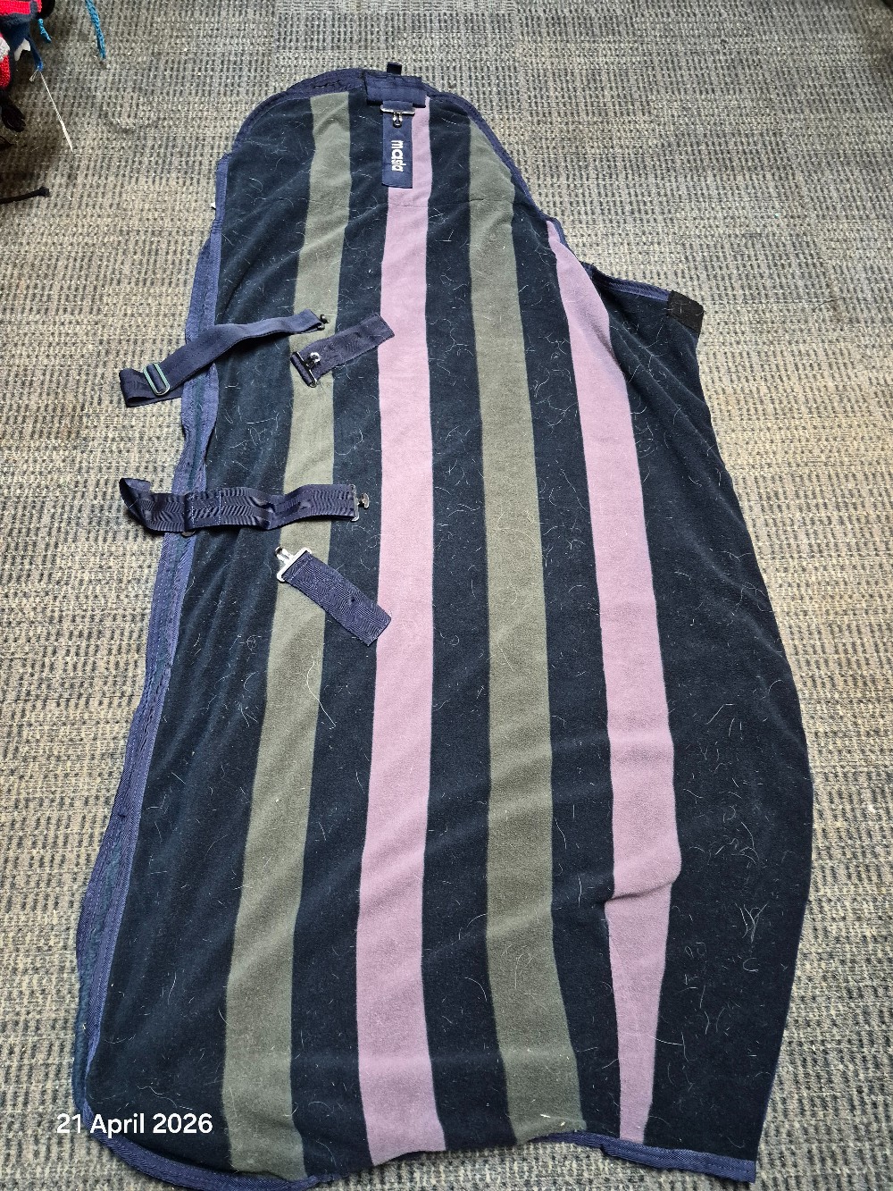 Masta Fleece Size 5'6 Colour Navy/Grey USED