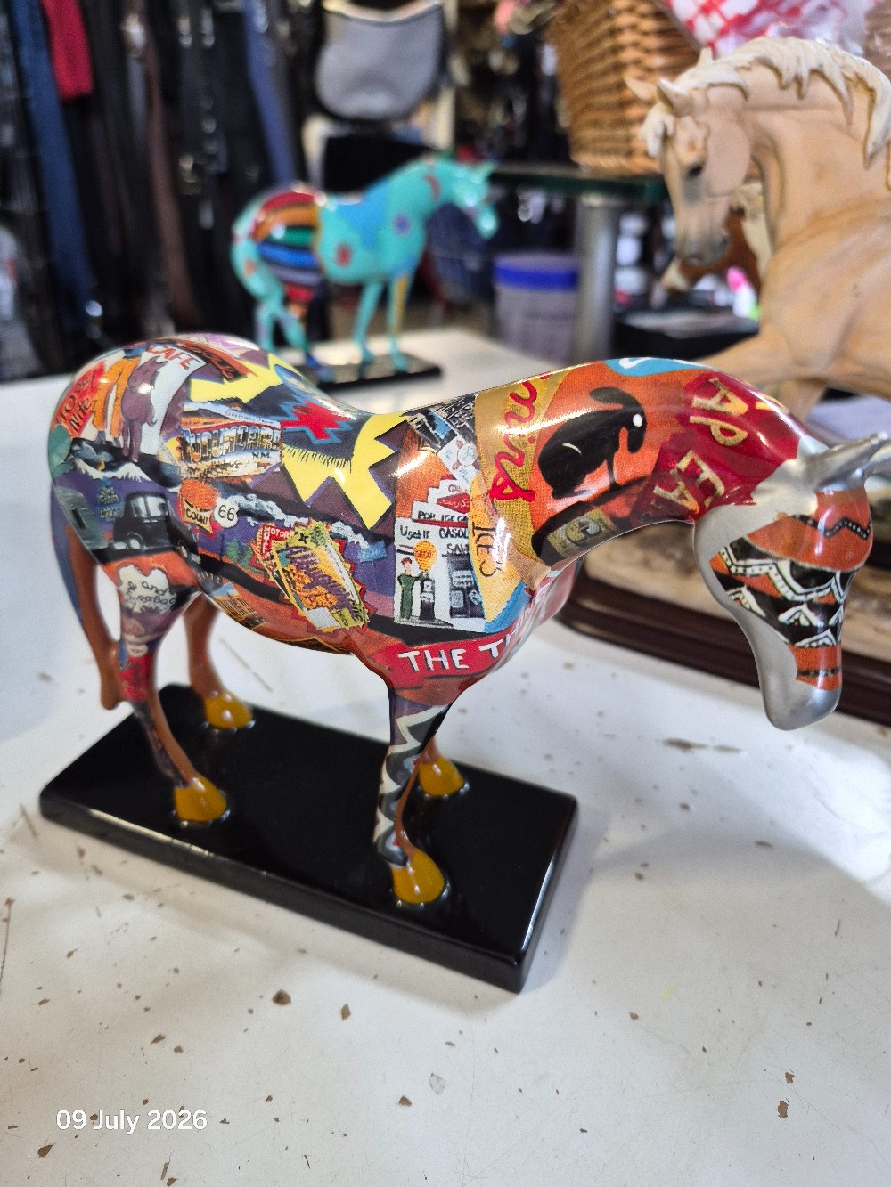 Trail Of Painted Ponies Route 66 Pony 2004 item 1460 1179 LIKE NEW