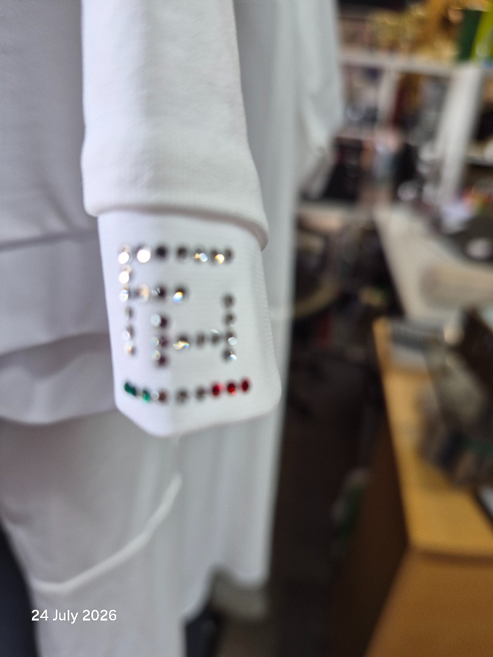 For Horse Itlay Show Shirt Size Adult XSmall White NEW