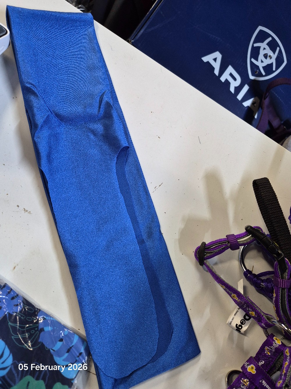 Fabric Tail Bag COlour Royal Blue NEW