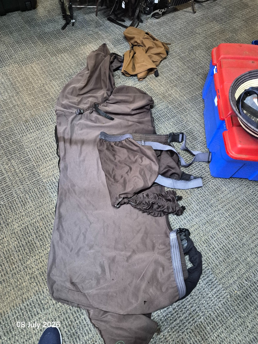 Boett Sweet Itch Rug Size 12.2hh Approx Colour Brown USED