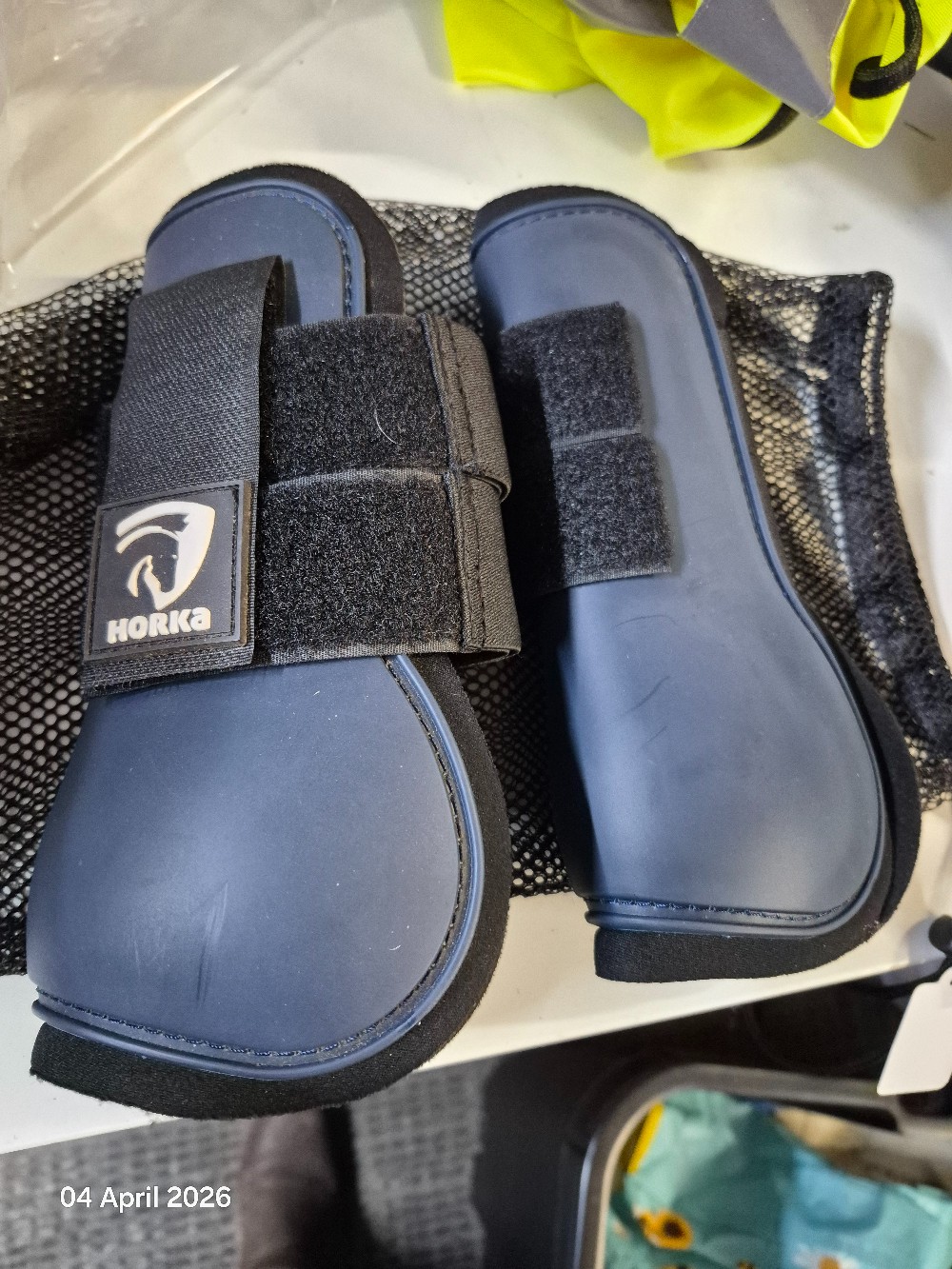Horka Tendon Boots Size Pony Colour Navy NEW