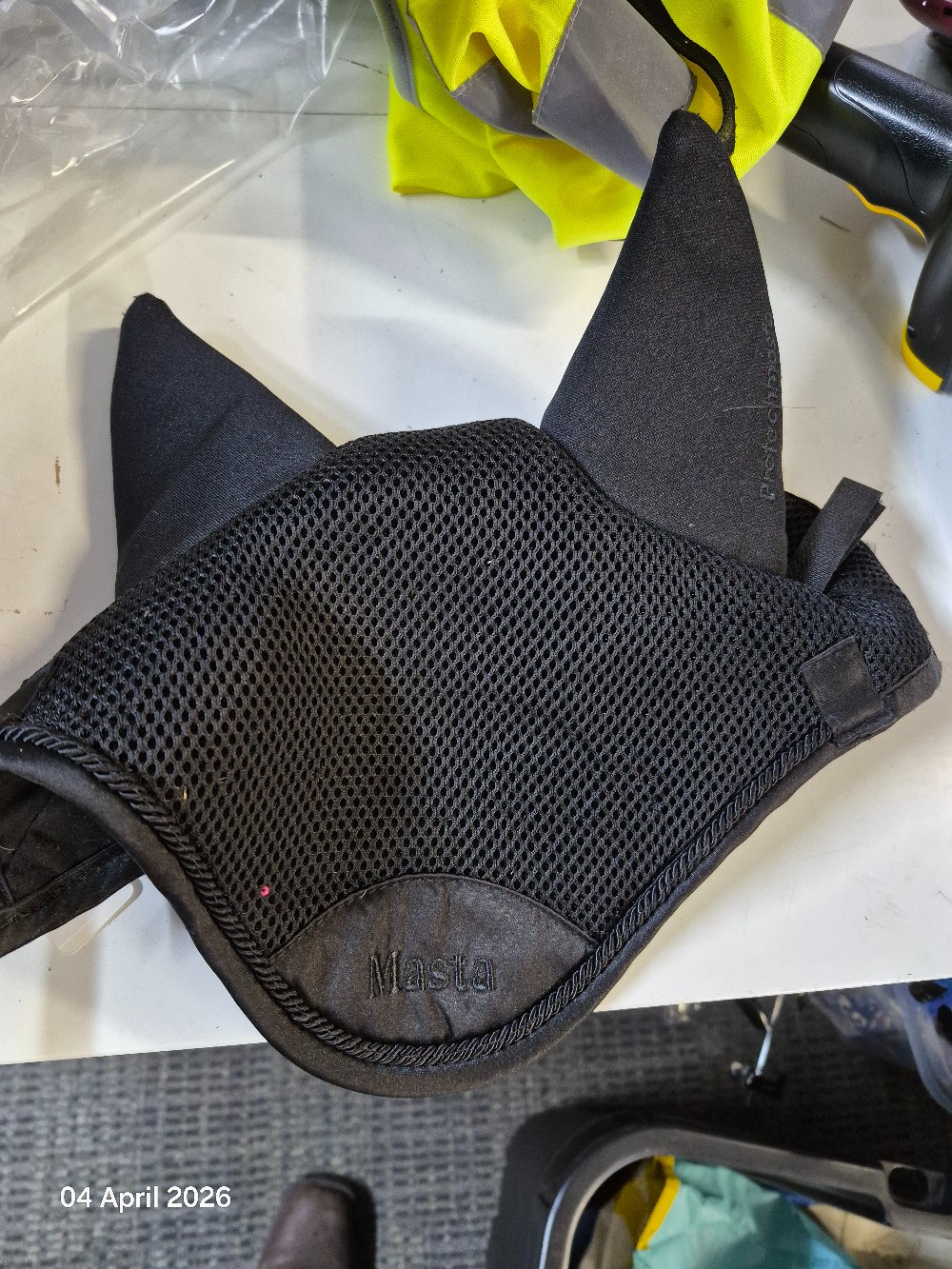 Masta Foam Ears Size Pony Colour Black USED