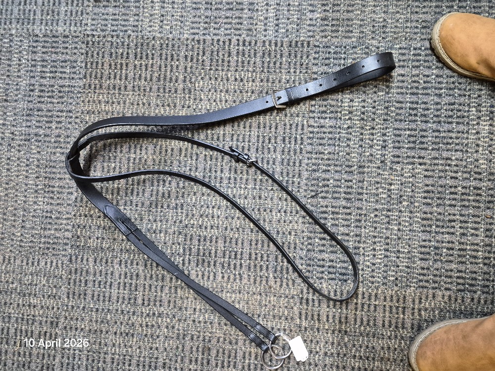 Leather Martingale Size Cob Colour Black NEW