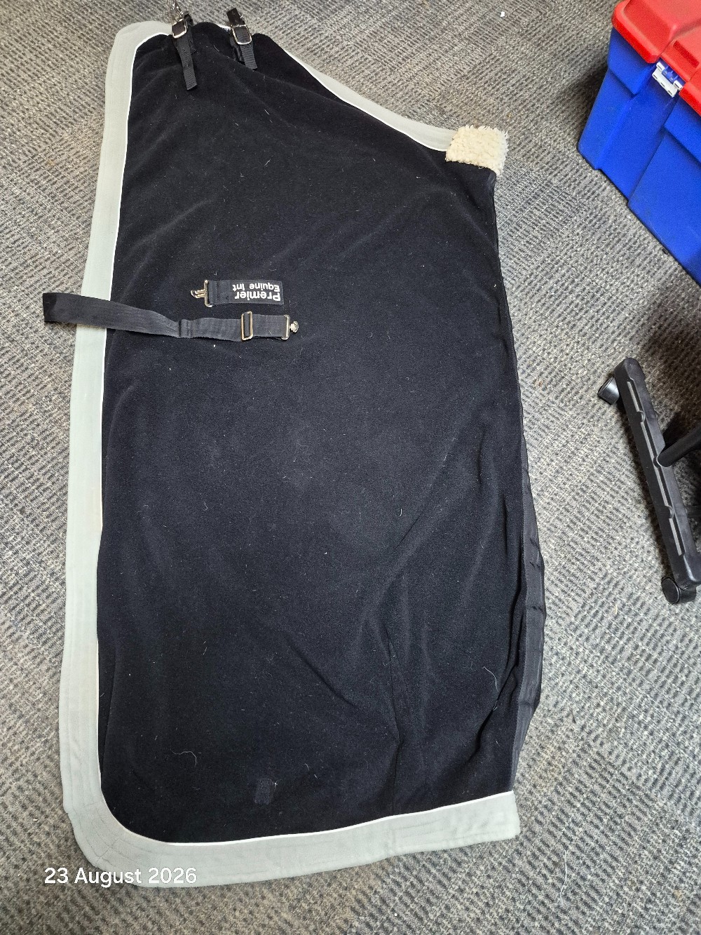 PEI Show Rug/Fleece Size 5'9 Colour Black/Grey USED